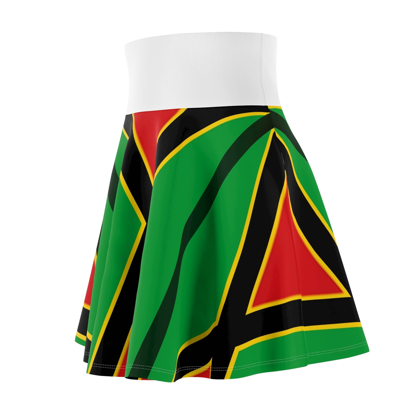 Classy Adore “Jamaican Vibe” Skater Skirt