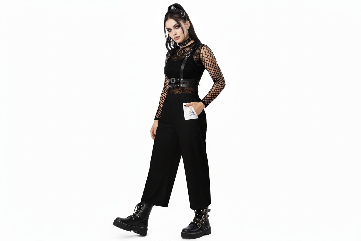 Classy Adore “Uplifted Me” Wide-Leg Pants