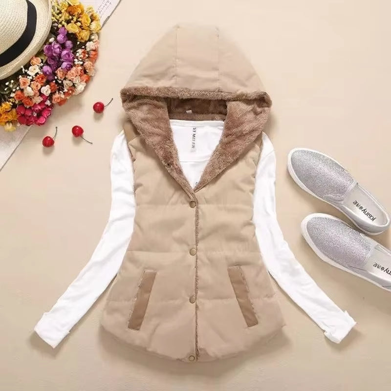 Pink Women Parkas Long Thick Warm Jacket Hooded Fur Lady Coats & Outerwear Winter Jacket Women Parkas for Coat Fashion Female
