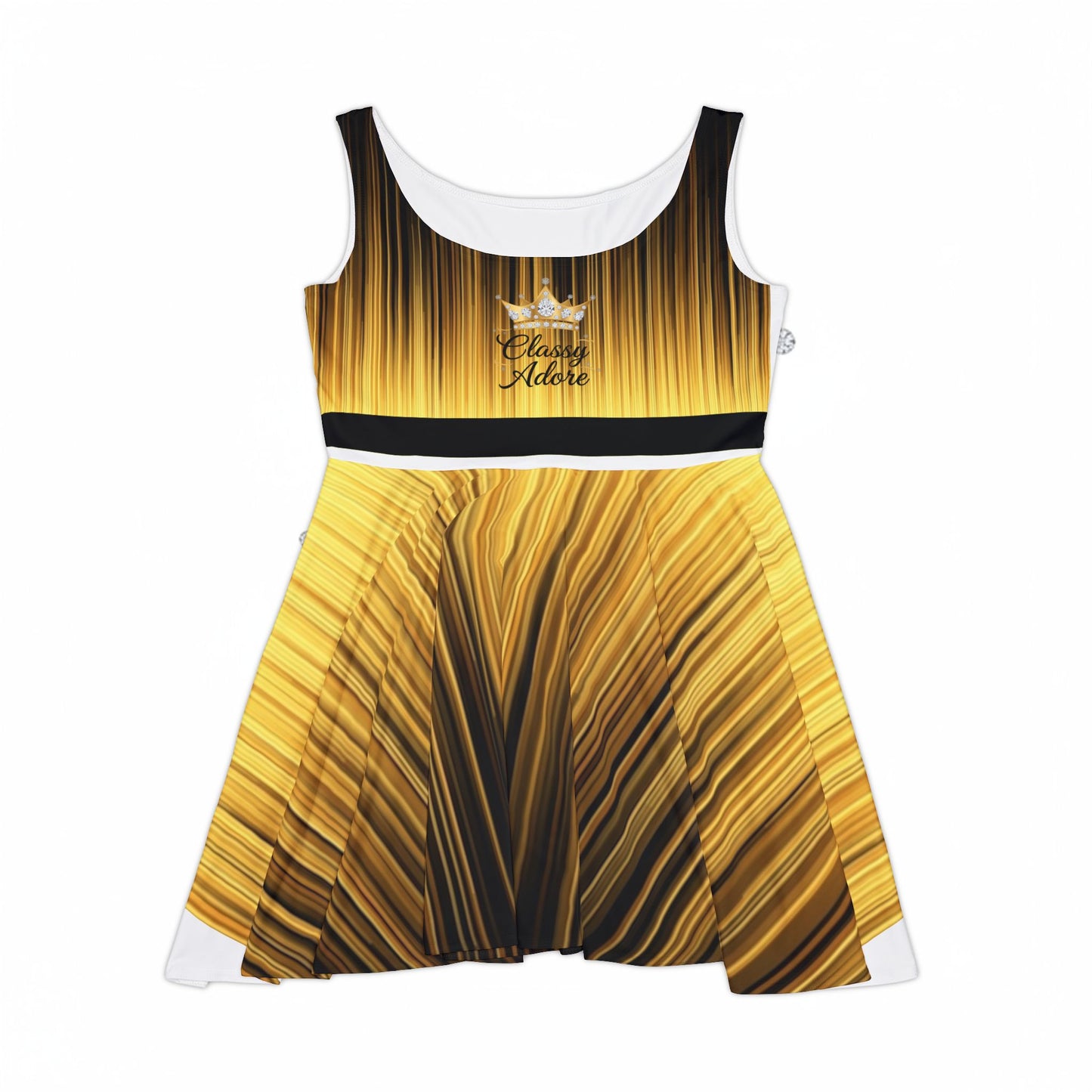 Classy Adore “Sun Goddess” Skater Dress