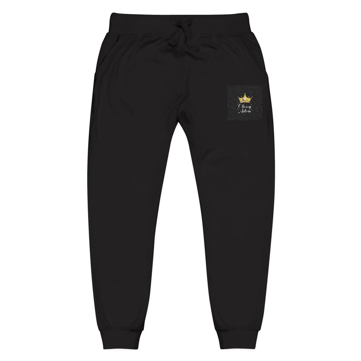 Classy Adore “Look At Me” Embroidered Sweatpants