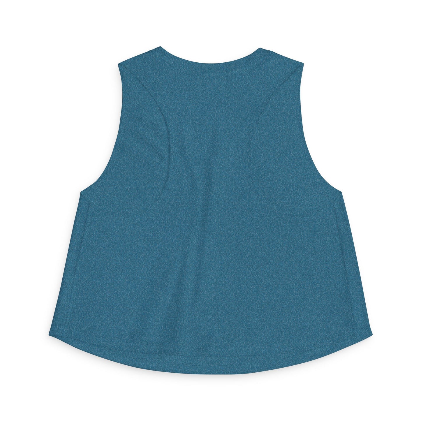 Classy Adore Cut Off Sleeve Crown Graphic Crop Top