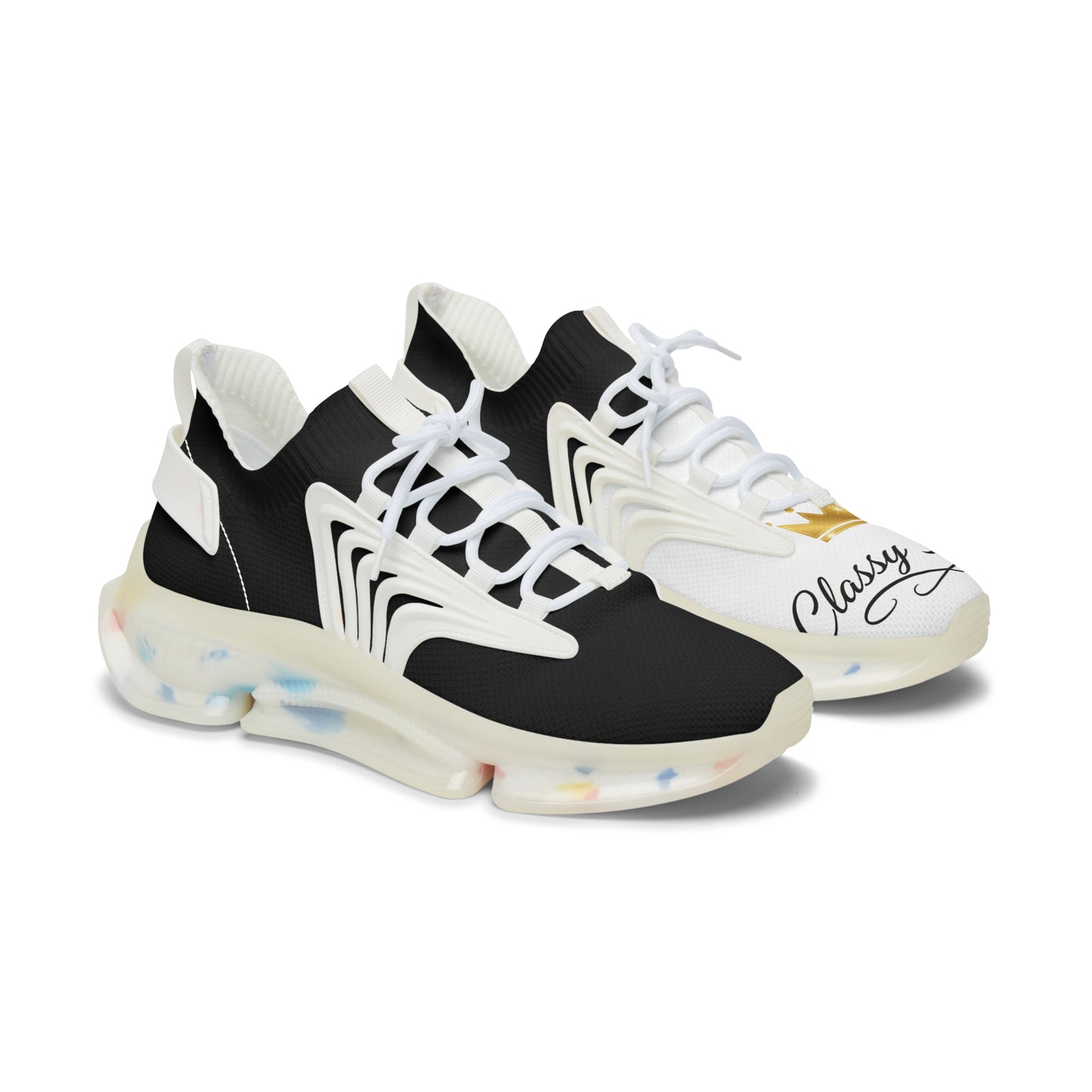Classy Adore 1st Edition Signature I’m Different Sneakers- Sassy Black
