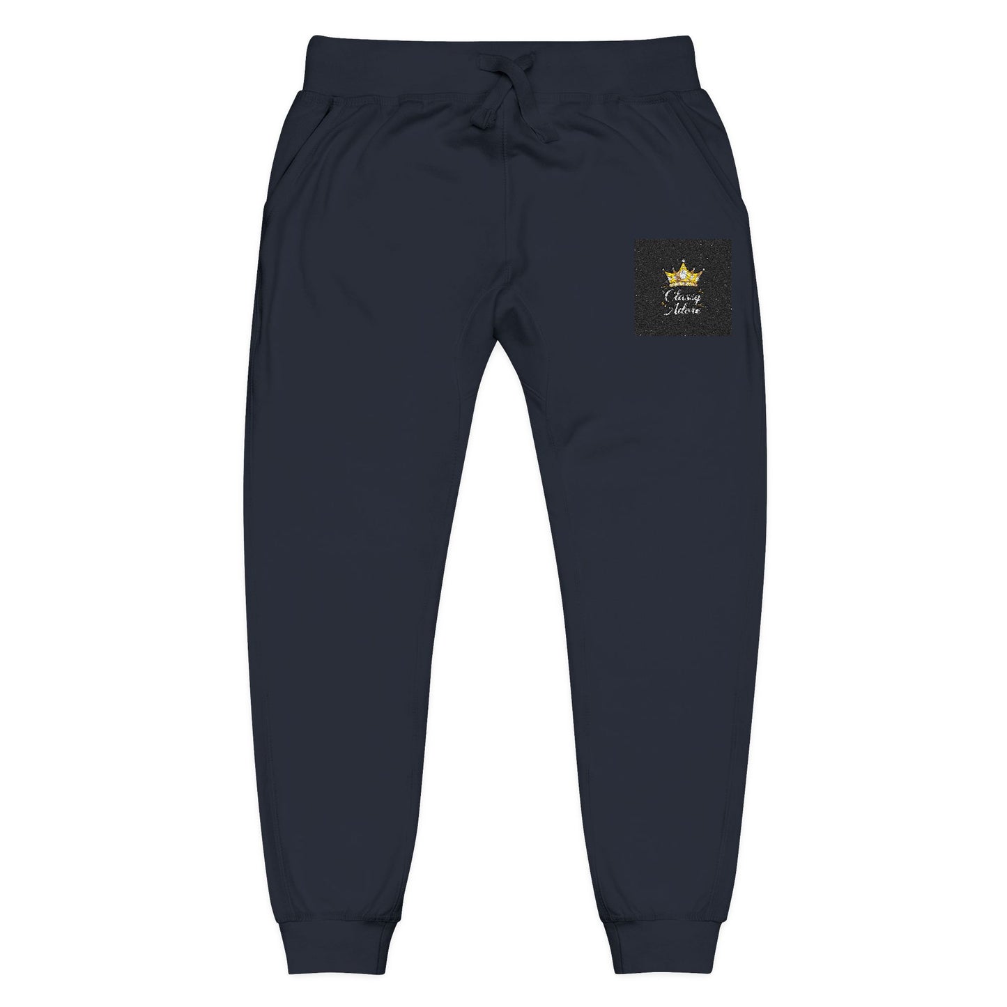 Classy Adore “Look At Me” Embroidered Sweatpants
