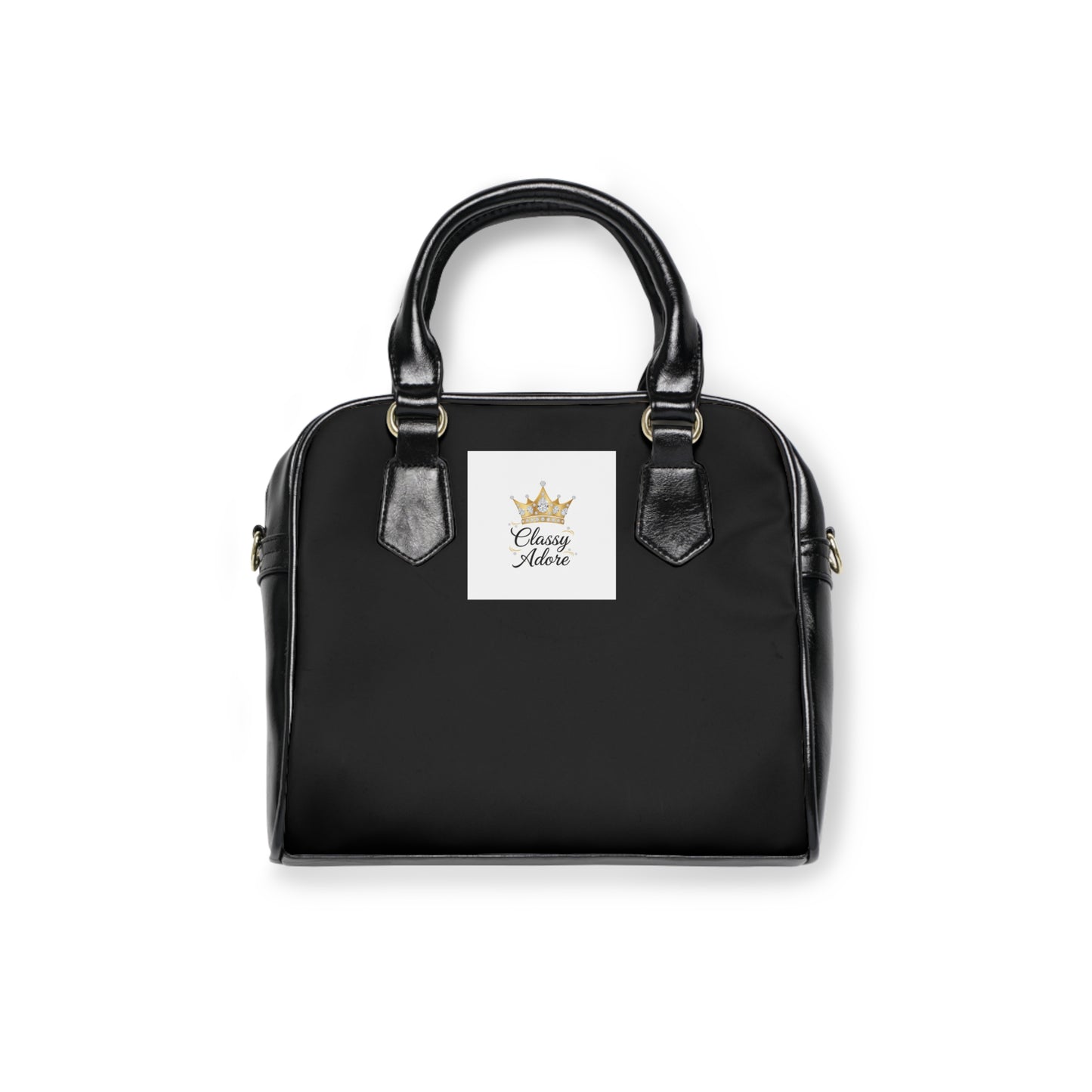 Classy Adore Minimalist Black Shoulder Bag