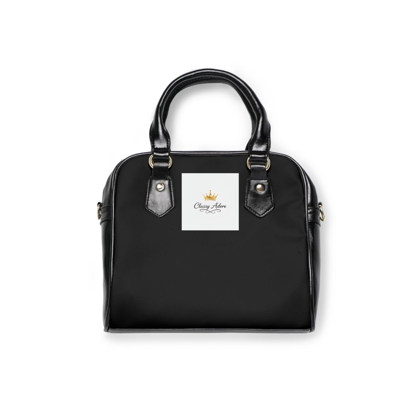 Classy Adore Minimalist Black Shoulder Bag