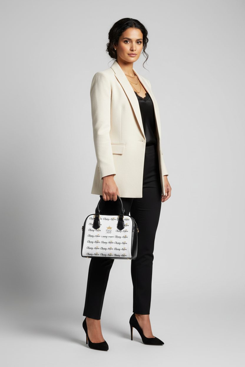 Classy Adore Signature Logo Tote Bag