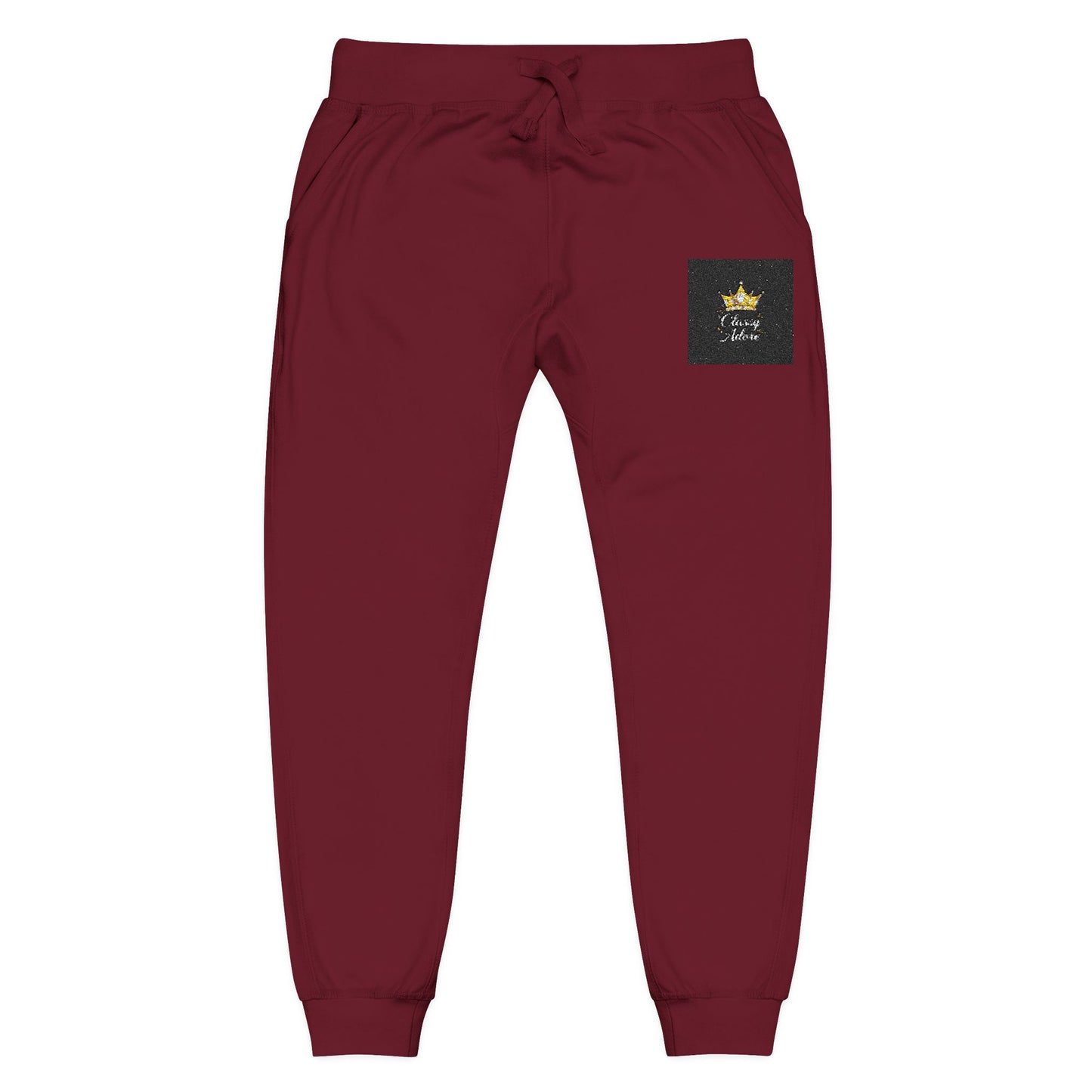 Classy Adore “Look At Me” Embroidered Sweatpants