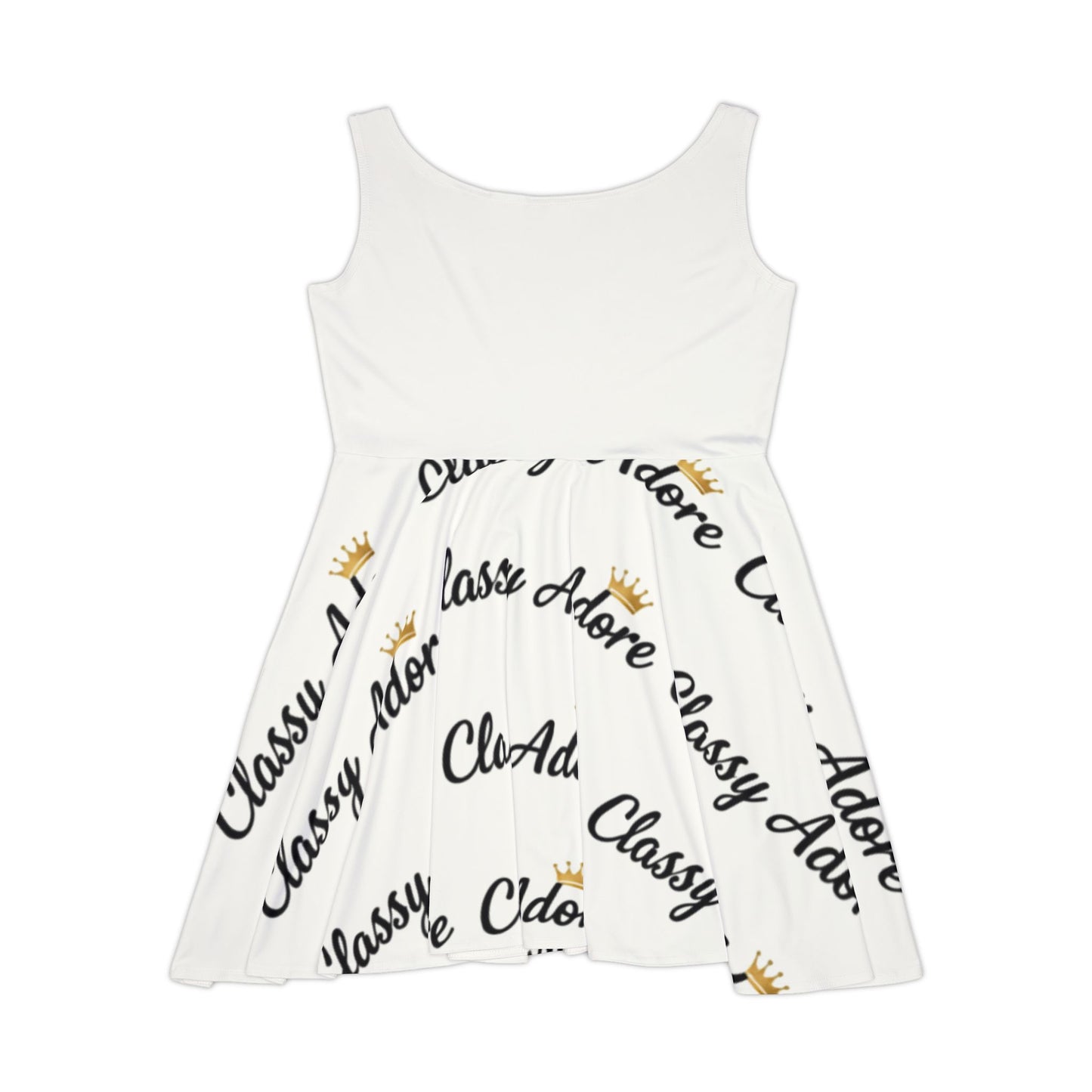 Classy Adore “Beauty & Brains” Signature Skater Dress