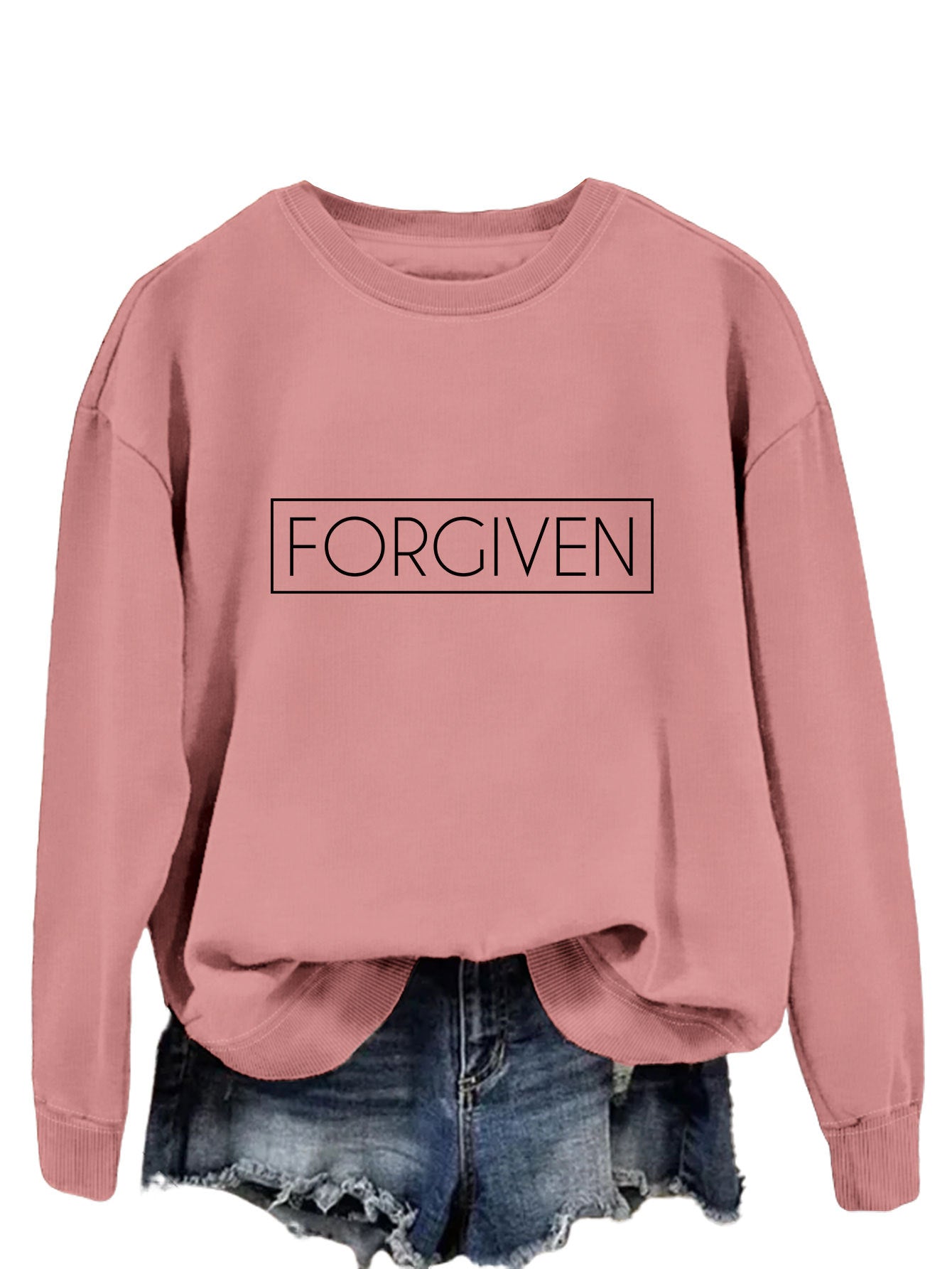 Classy Adore Oversized Forgiven Sweatshirt - Loose Fit