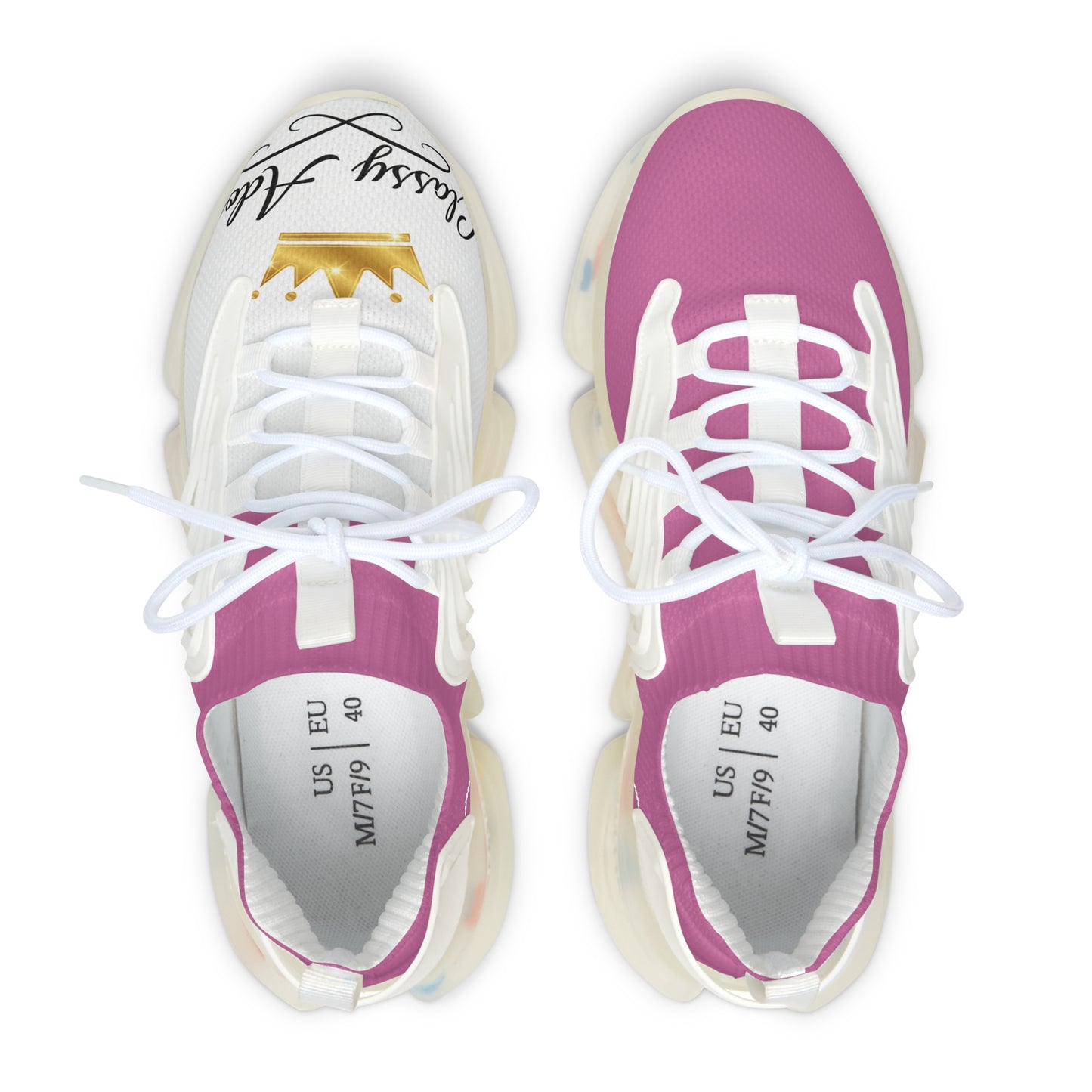 Classy Adore 1st Edition Signature I’m Different Sneakers- Her Pink
