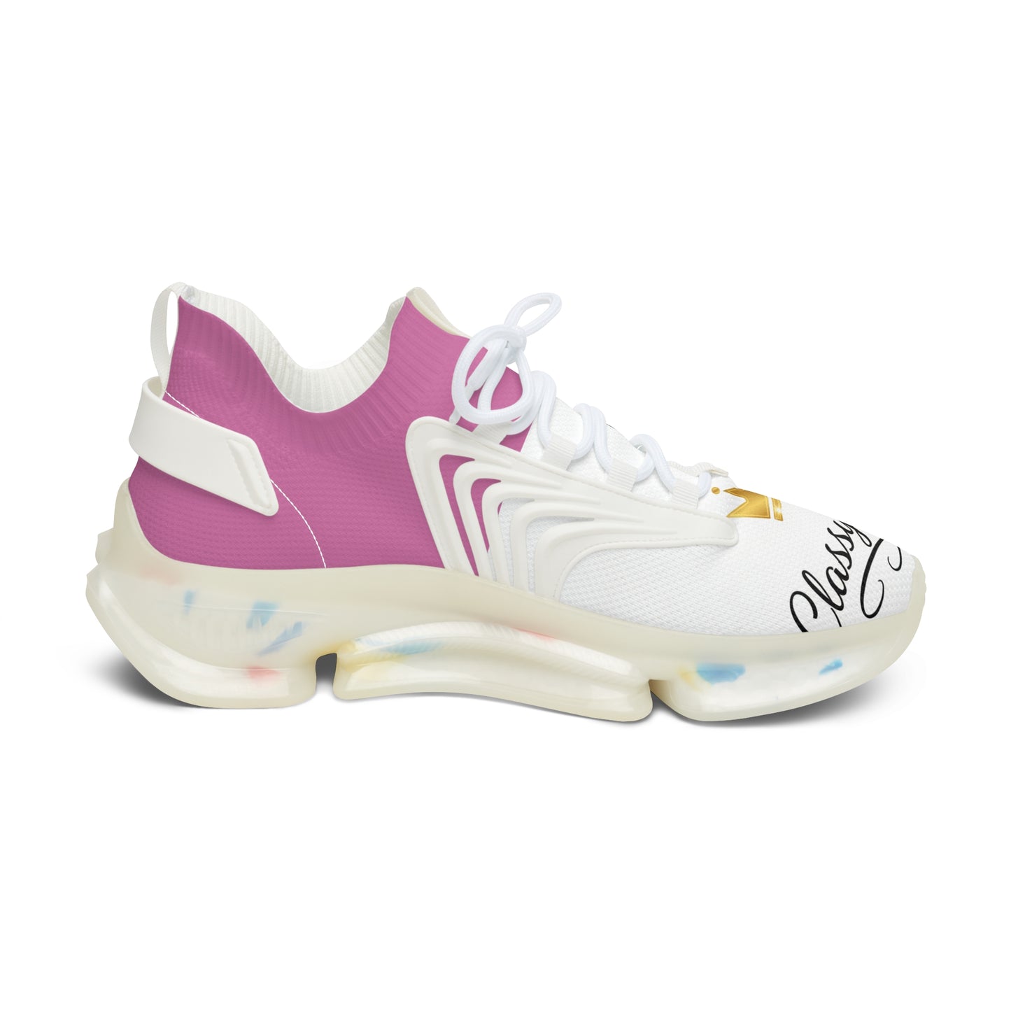 Classy Adore 1st Edition Signature I’m Different Sneakers- Her Pink