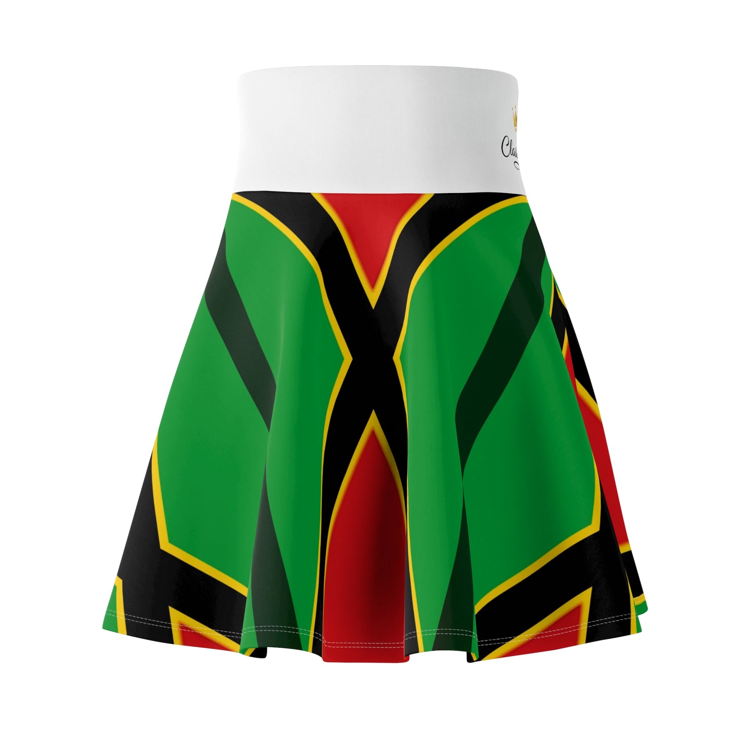 Classy Adore “Jamaican Vibe” Skater Skirt