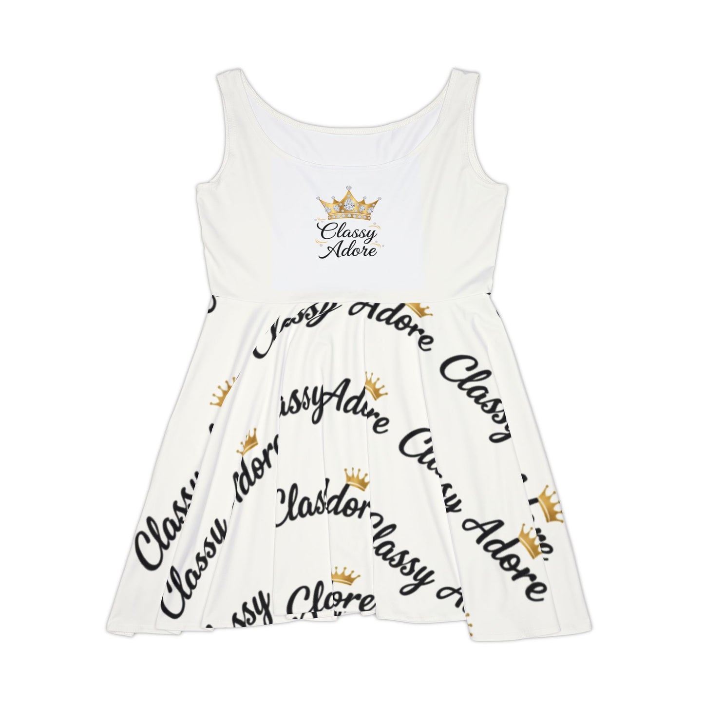 Classy Adore “Beauty & Brains” Signature Skater Dress