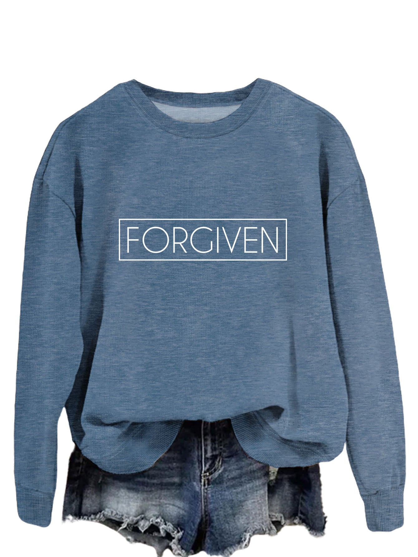 Classy Adore Oversized Forgiven Sweatshirt - Loose Fit