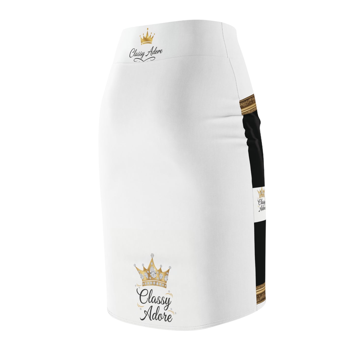Classy Adore Empowered Women 1st Edition Banner Pencil Skirt
