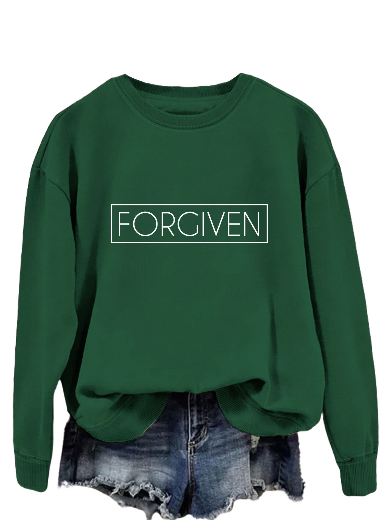 Classy Adore Oversized Forgiven Sweatshirt - Loose Fit