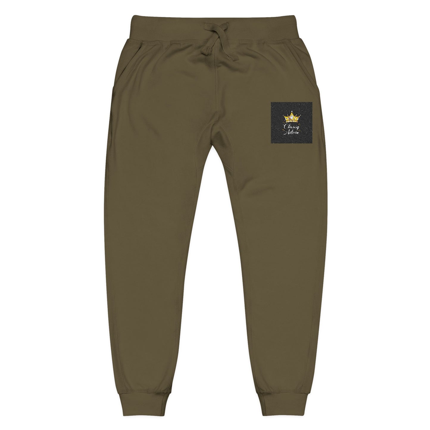 Classy Adore “Look At Me” Embroidered Sweatpants