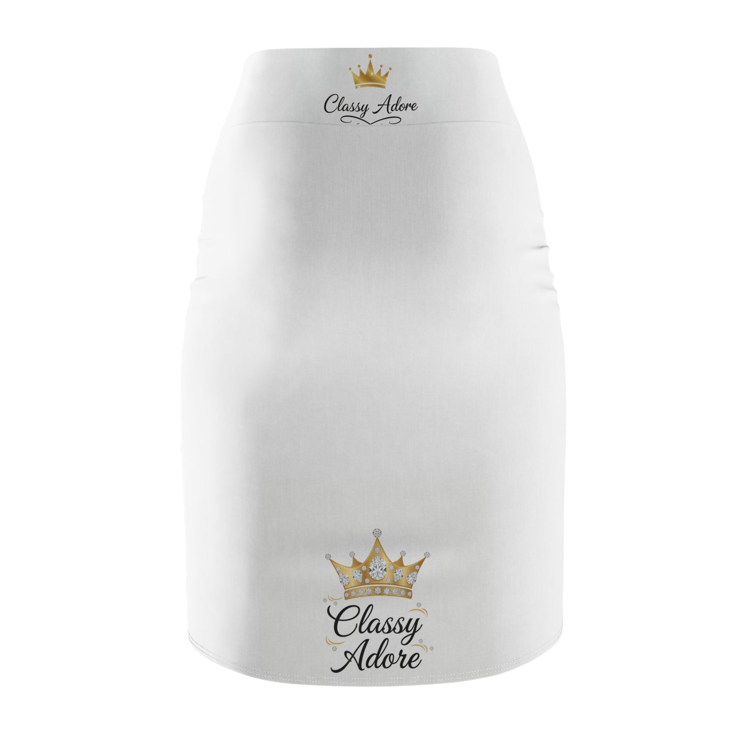 Classy Adore Empowered Women 1st Edition Banner Pencil Skirt