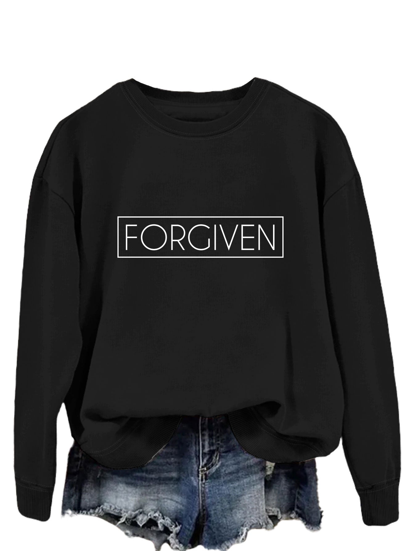Classy Adore Oversized Forgiven Sweatshirt - Loose Fit