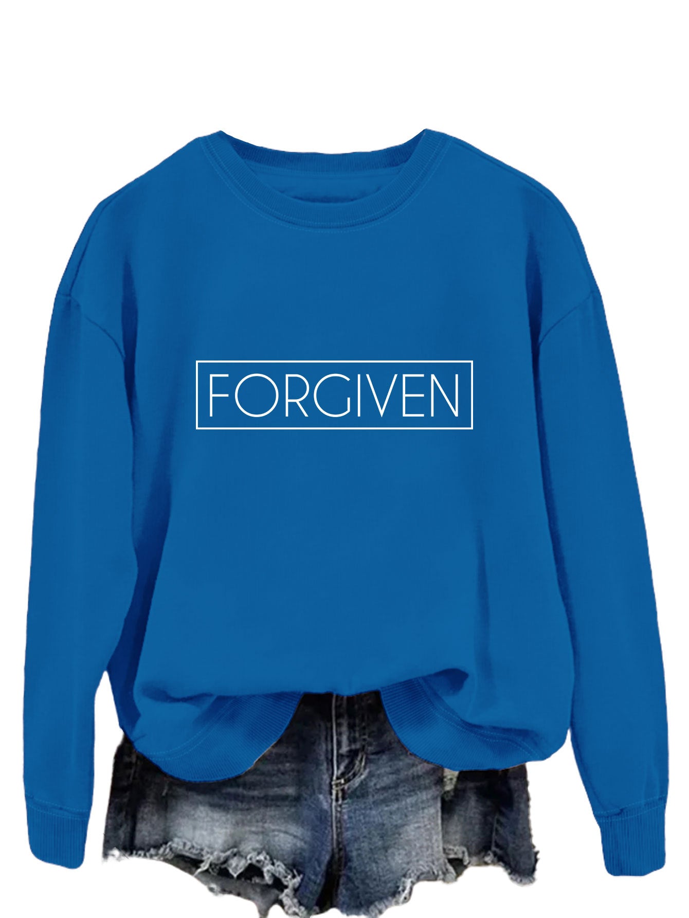 Classy Adore Oversized Forgiven Sweatshirt - Loose Fit
