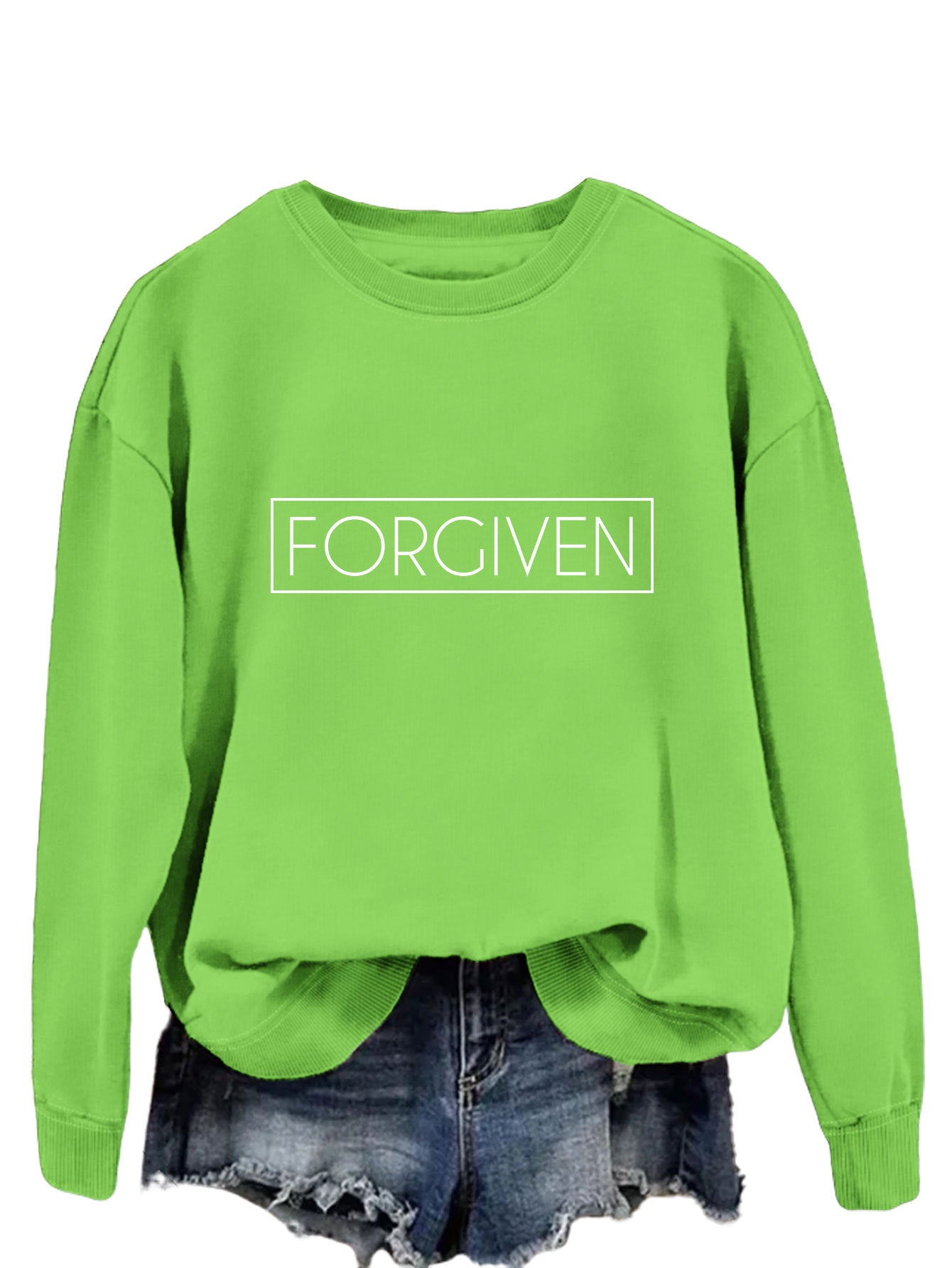 Classy Adore Oversized Forgiven Sweatshirt - Loose Fit