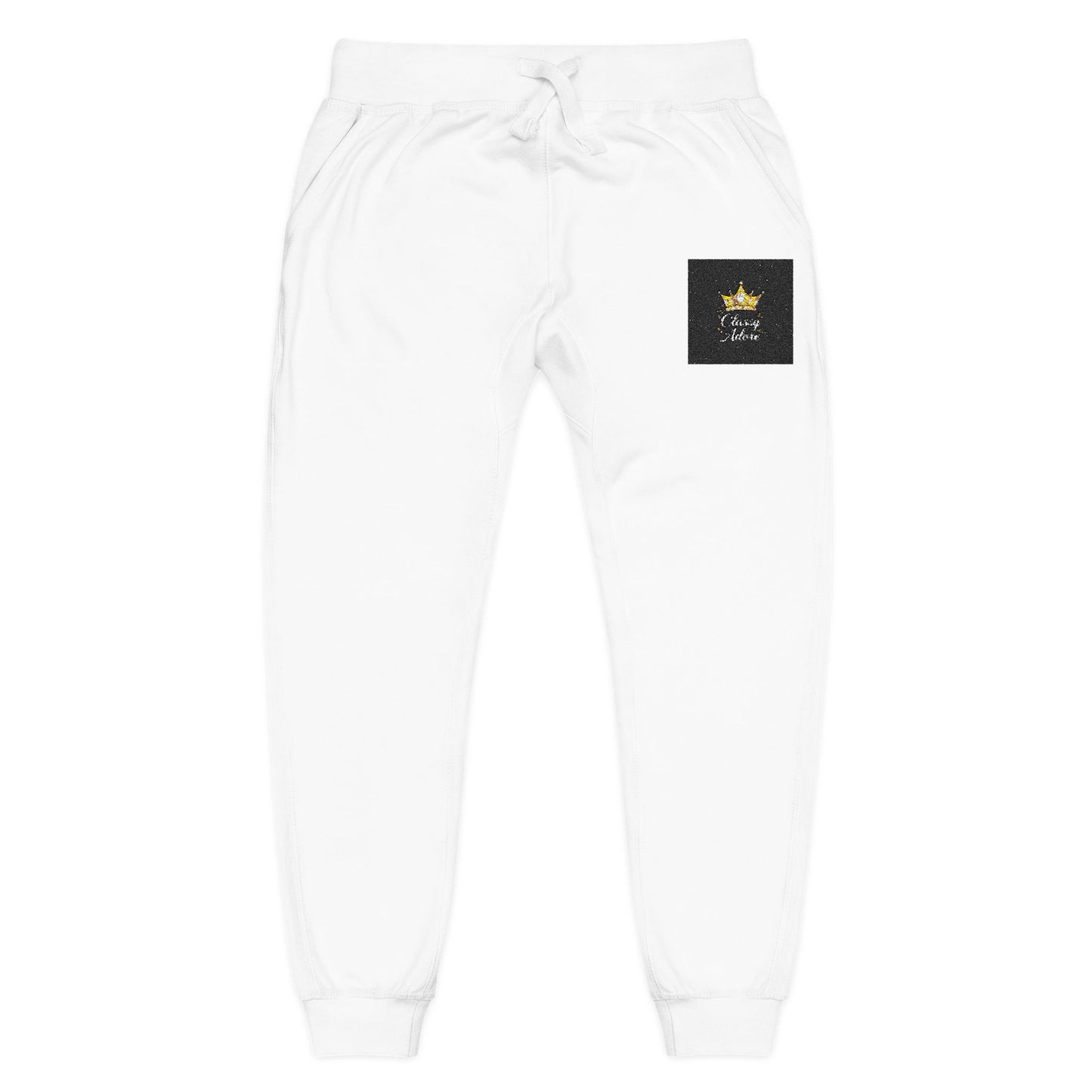 Classy Adore “Look At Me” Embroidered Sweatpants