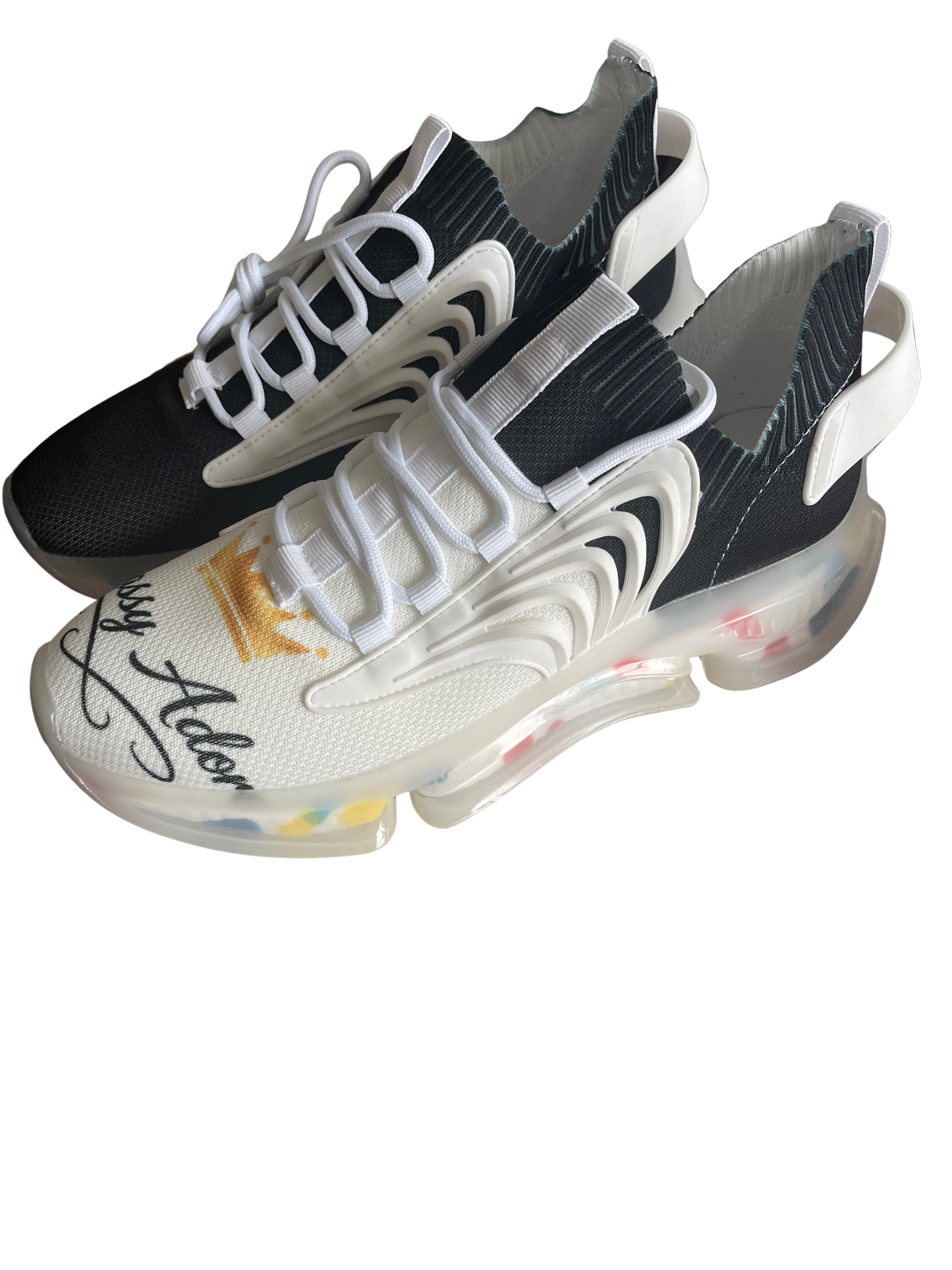 Classy Adore 1st Edition Signature I’m Different Sneakers- Sassy Black