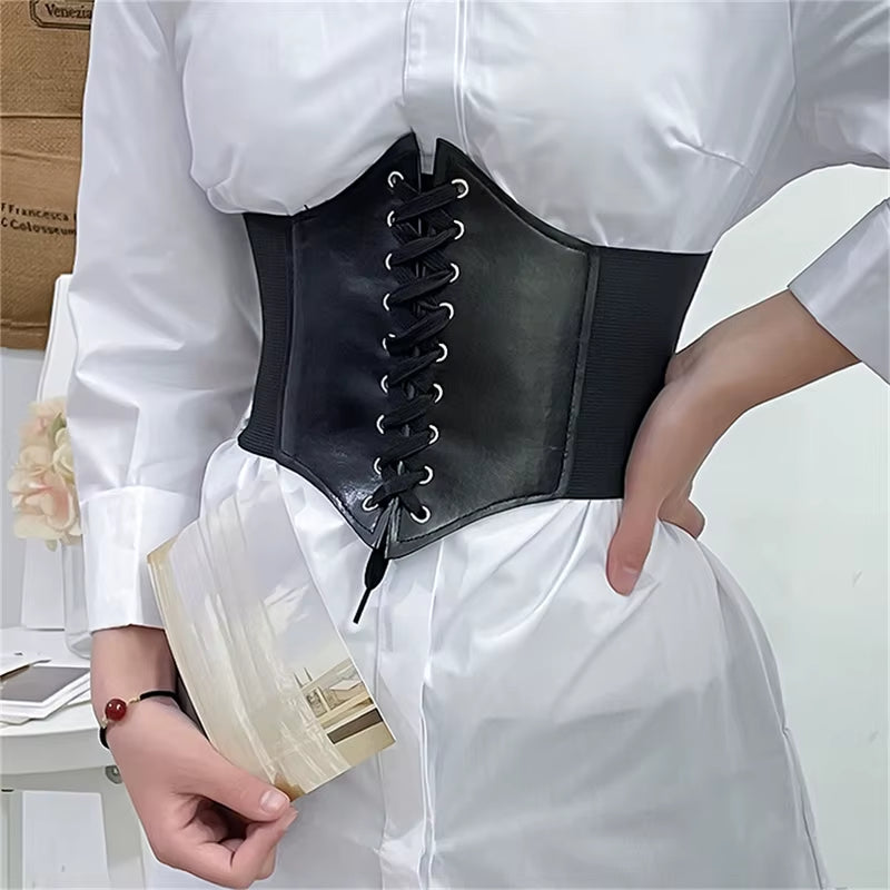 New Corset Wide Belts Slimming Body Belts for Women Elastic Waist Belts Elastic Fashional Feminin Ceinture Wide Belt for Girl