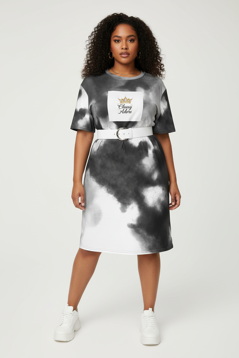 Classy Adore “Cute Either Way” T-Shirt Dress