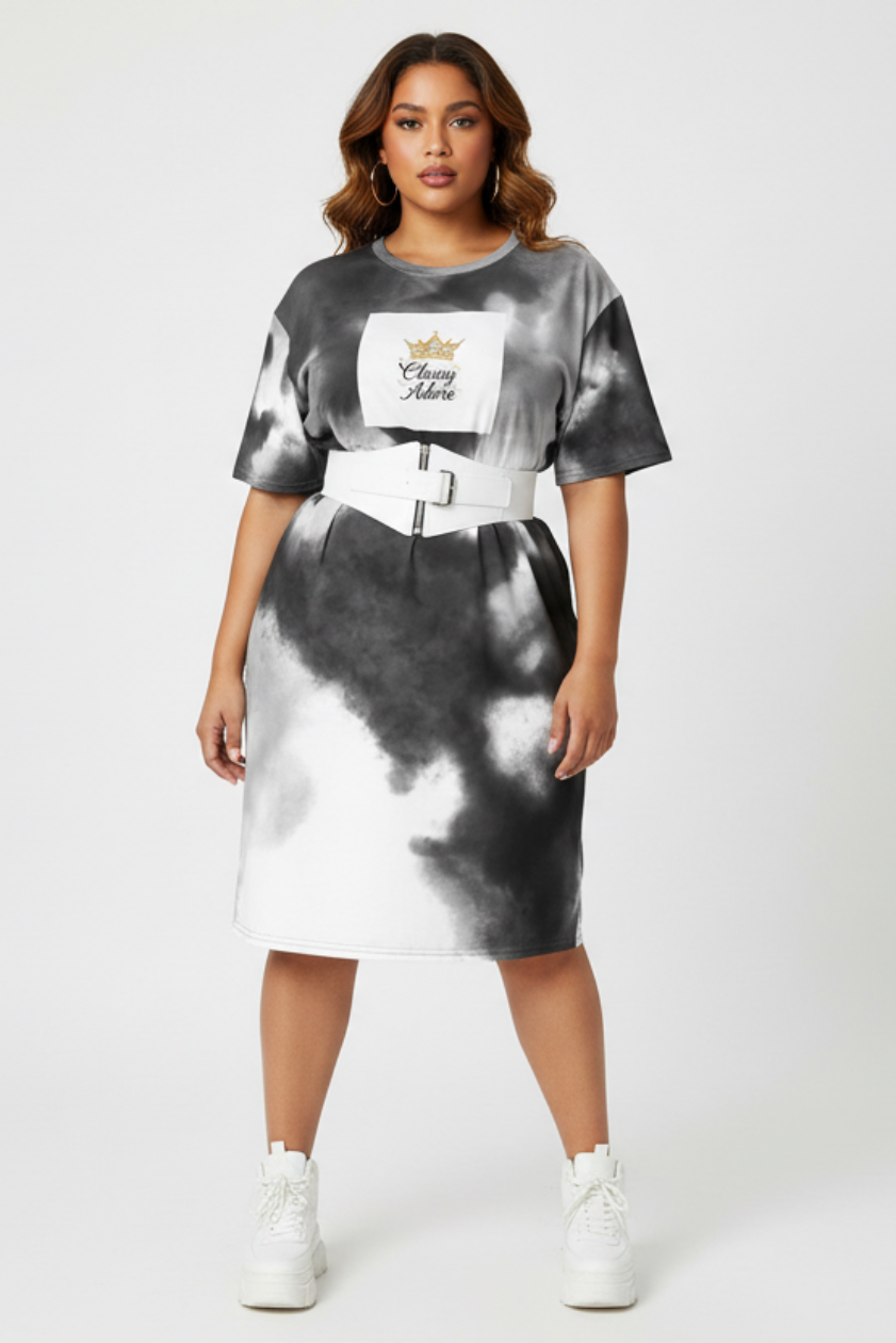 Classy Adore “Cute Either Way” T-Shirt Dress