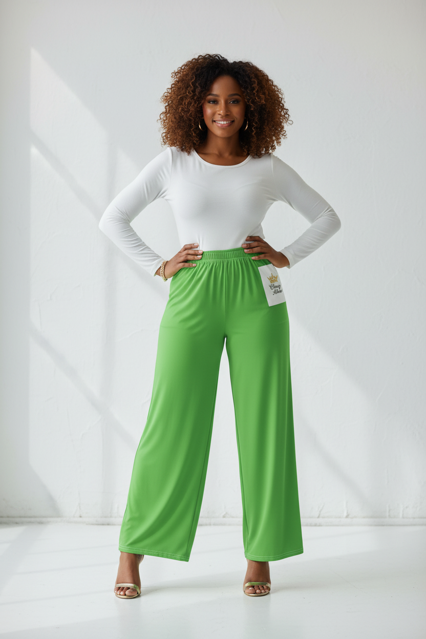 Classy Adore “Rich Intuition” Wide-Leg Pants