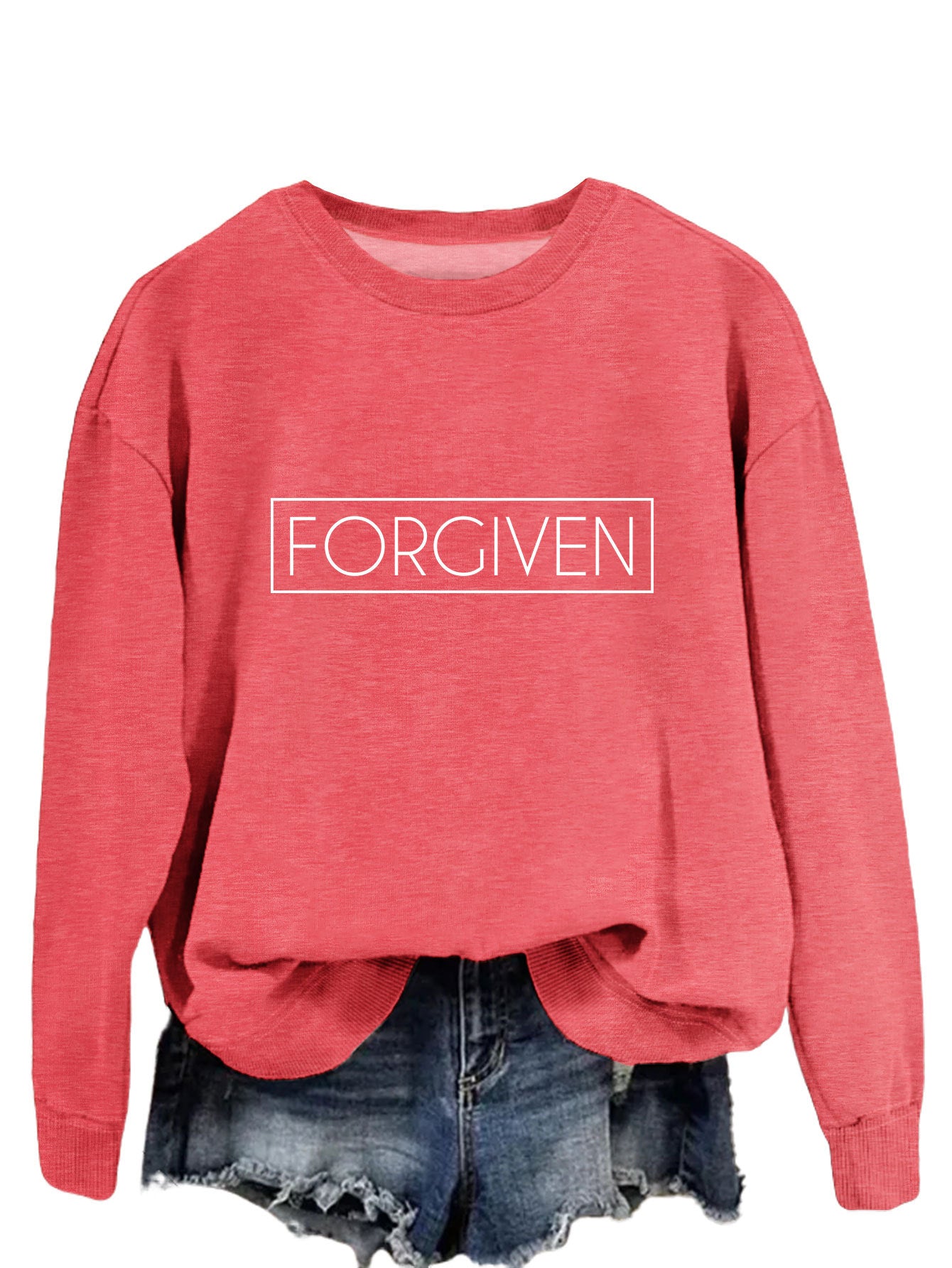 Classy Adore Oversized Forgiven Sweatshirt - Loose Fit