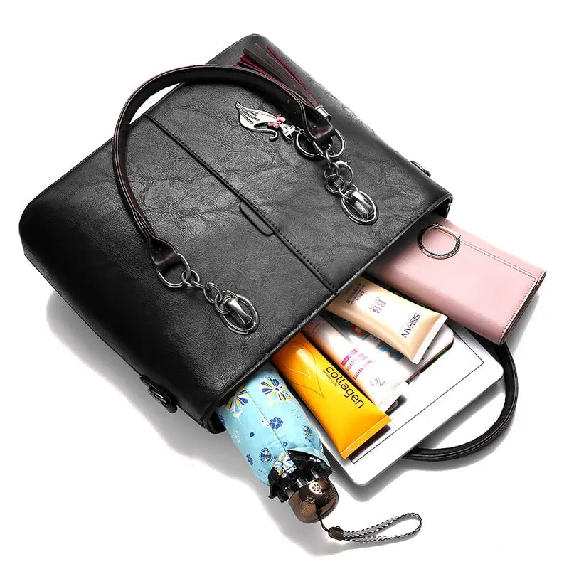 Luxury Handbags Women Bags Designer Big Crossbody Bags for Women  Solid Shoulder Bag Leather Handbag Sac Bolsa Feminina